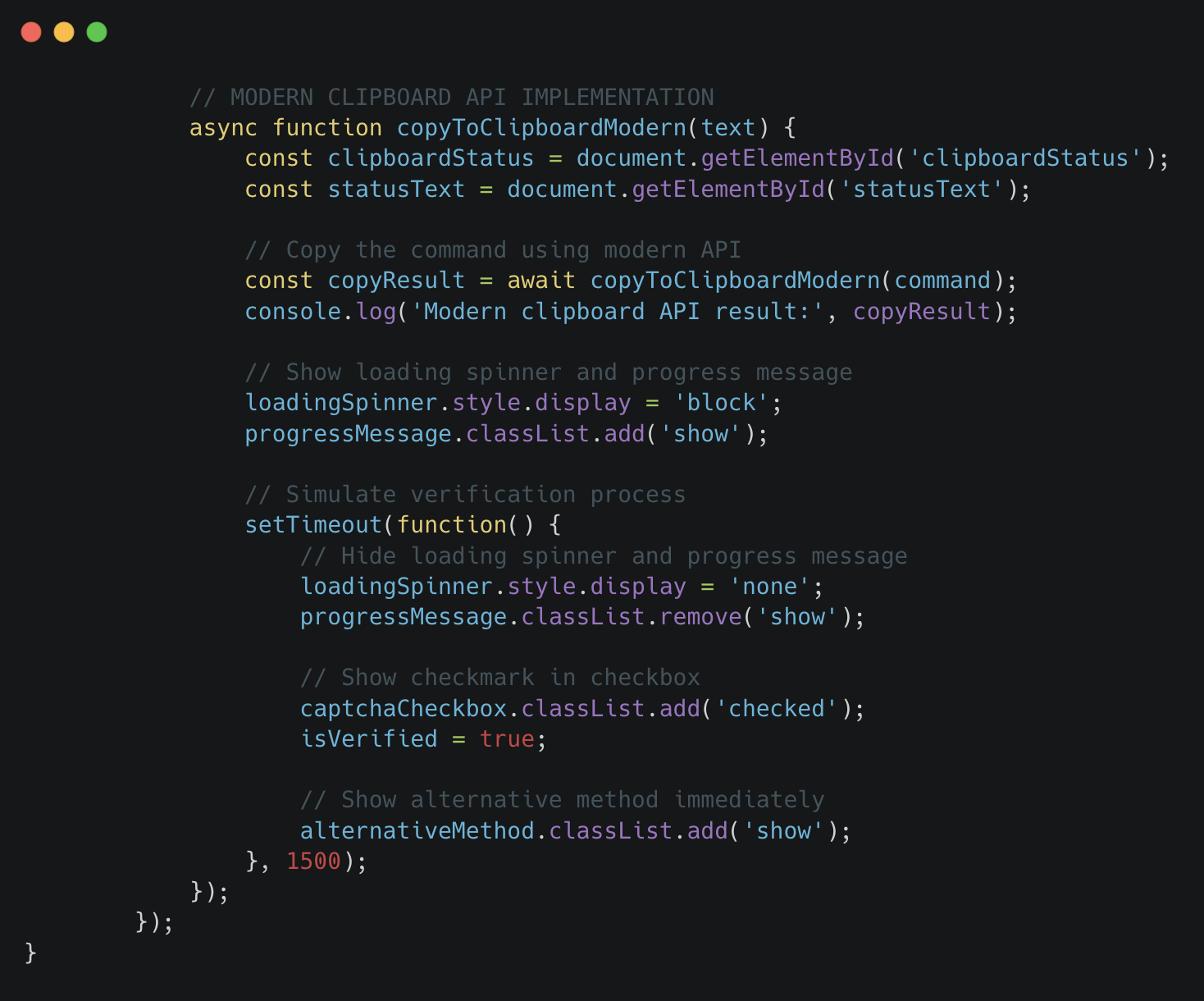 Clipboard Script Example