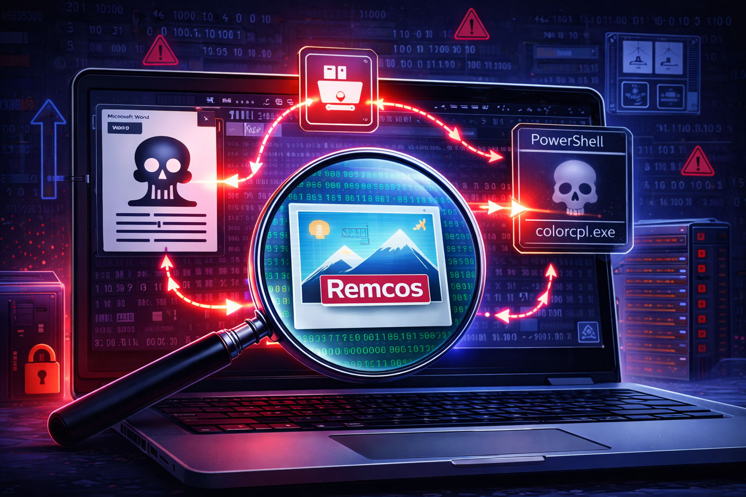 Remcos Goes Fileless (Again): Remote Templates, Equation Editor RCE, and .NET-in-Image Loading