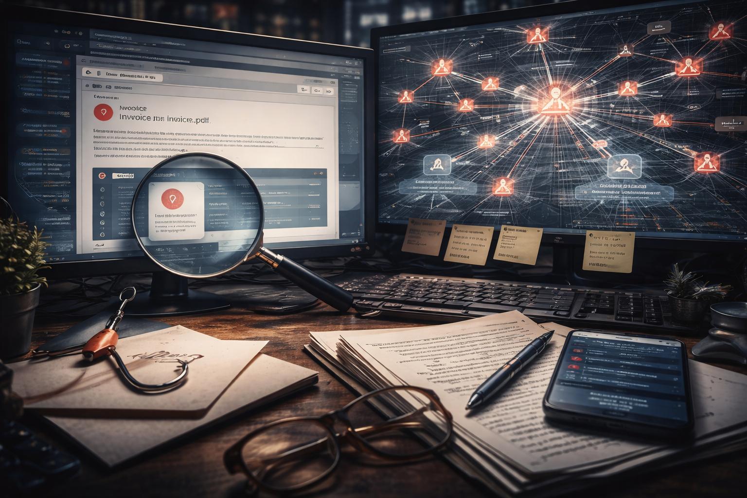 From One Phish to Fleet-Wide Hunt