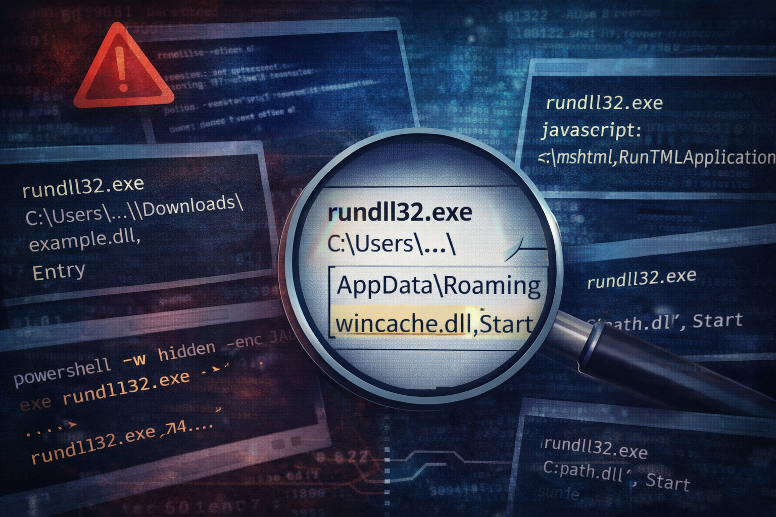 Rundll32: Five Command Lines That Should Trigger Triage